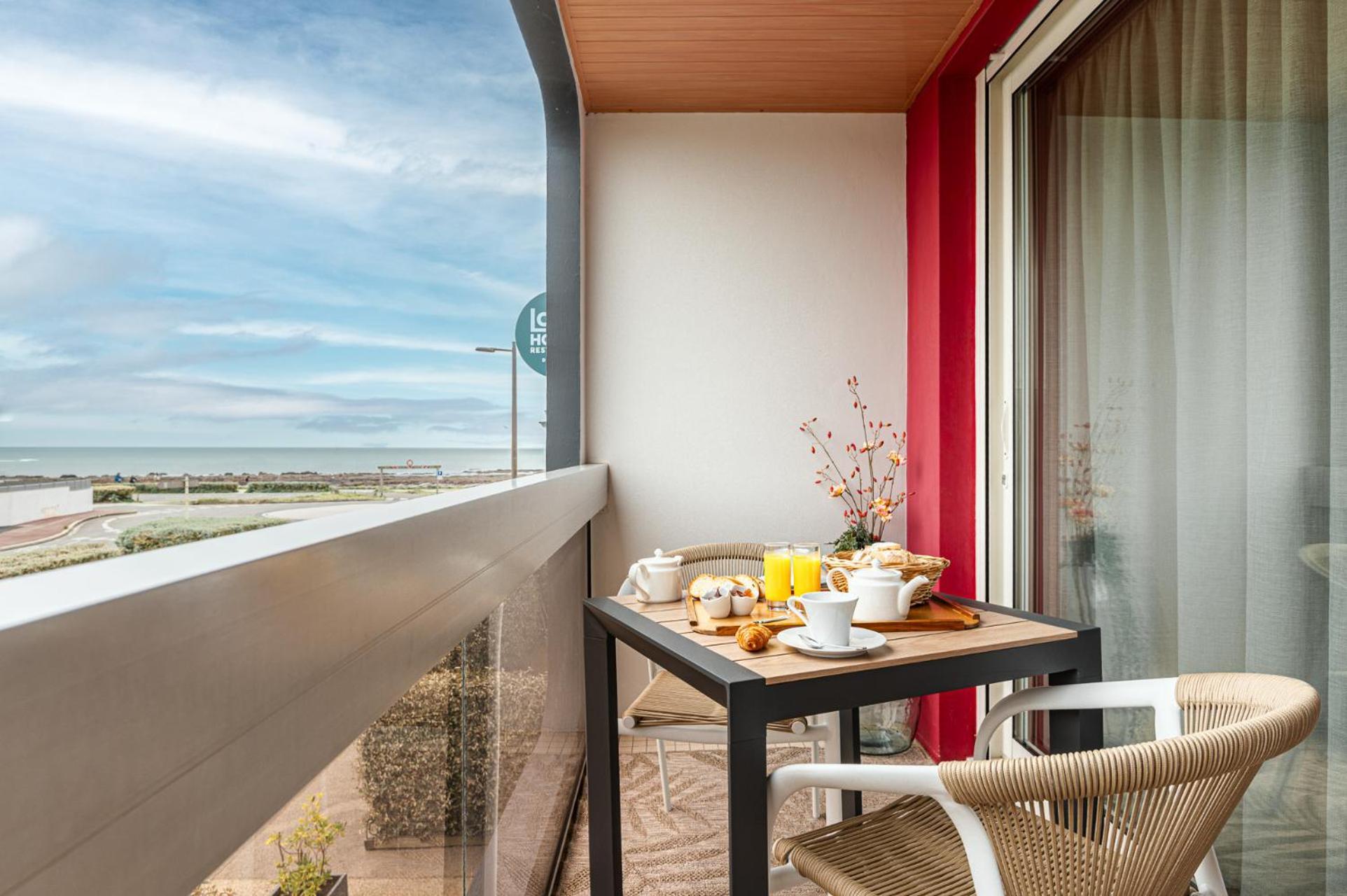 Brétignolles-sur-Mer Logis Hotellerie Les Brisants , Restaurant J M Perochon מראה חיצוני תמונה
