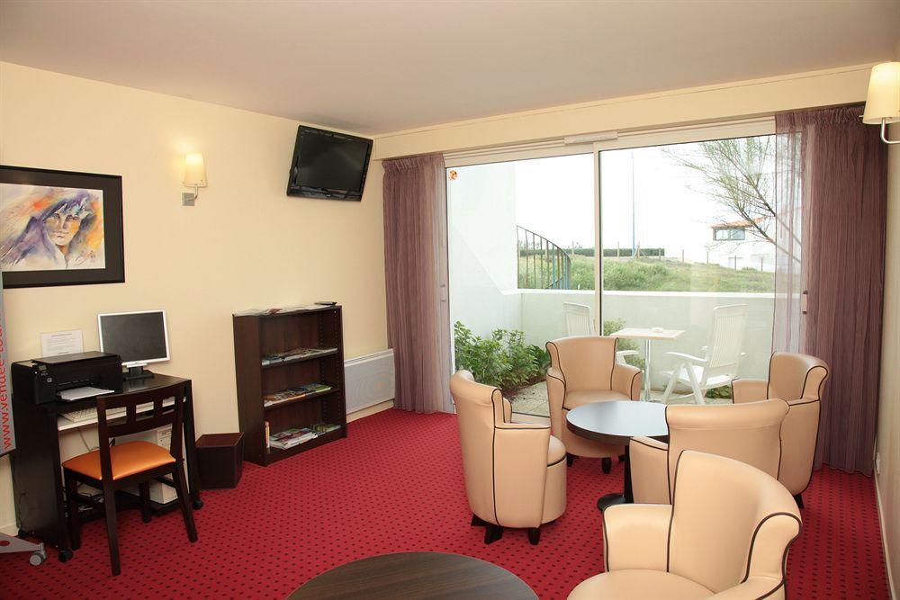 Brétignolles-sur-Mer Logis Hotellerie Les Brisants , Restaurant J M Perochon מראה חיצוני תמונה