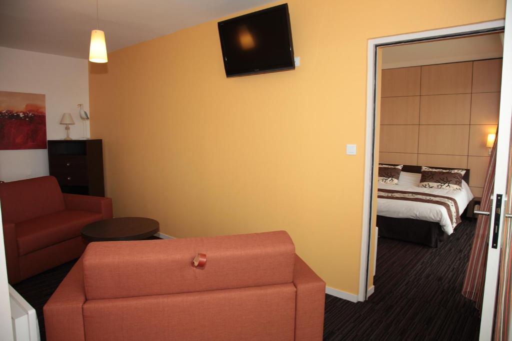 Brétignolles-sur-Mer Logis Hotellerie Les Brisants , Restaurant J M Perochon חדר תמונה